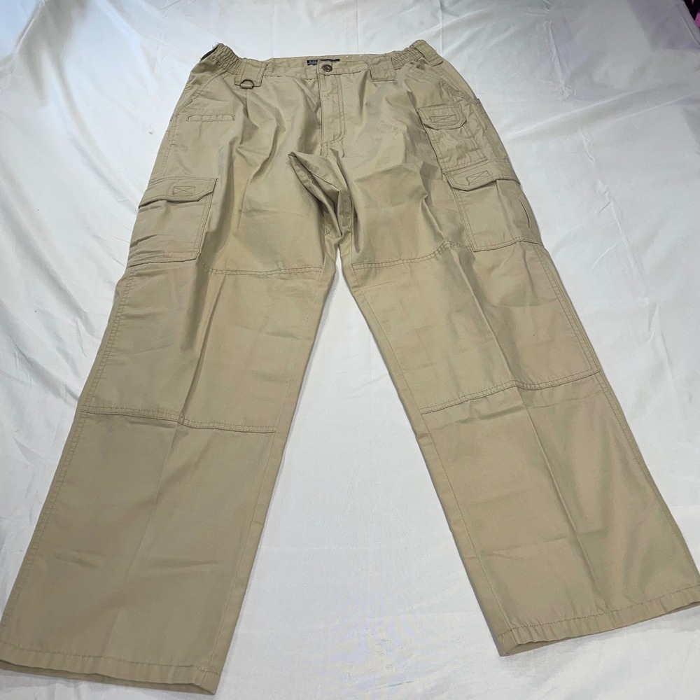 5.11 Tactical Series 74273 Ripstop Cargo Pants Khaki Tan Mens 36x32